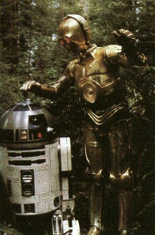 R2-D2 and C-3P0