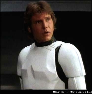 Han Solo in Stormtrooper Disguise